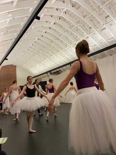 Quadrille de danse classique